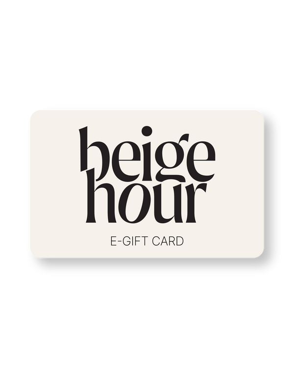 beige hour gift cards