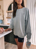 sunday morning oversized sweatshirt in boulder from beige hour on laurenkaysims